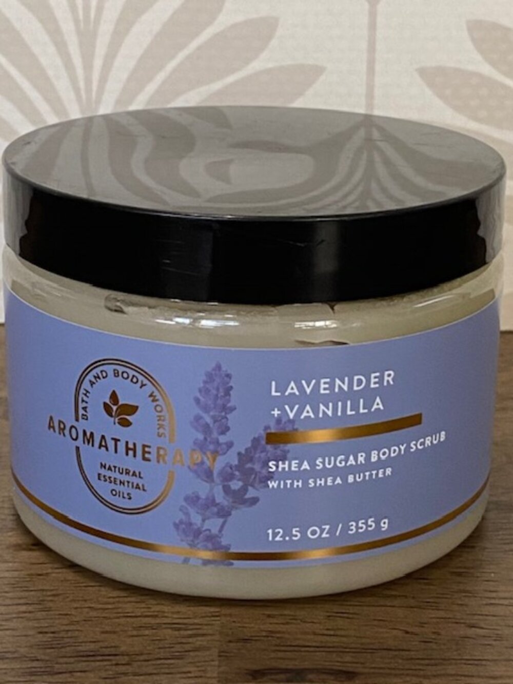 Aromatherapy Lavender + Vanilla Shea Sugar Body Scrub Bath & Body Works NEW